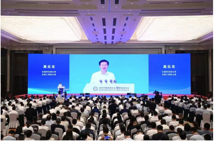 青山、振石、宏旺、甬金等上榜“2025中國民營企業(yè)500強(qiáng)”